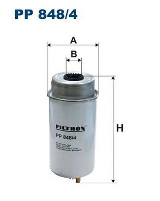 Купить запчасть FILTRON - PP848/4 Фильтр топливный PP848/4