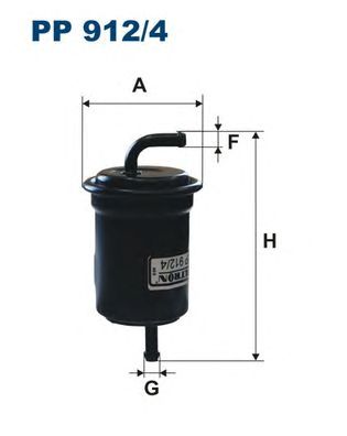 Купить запчасть FILTRON - PP912/4 Фильтр топливный PP912/4