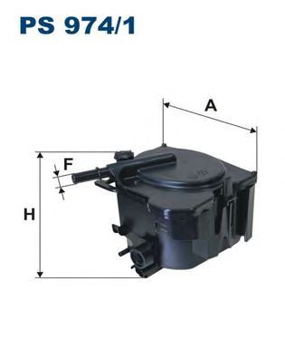 Купить запчасть FILTRON - PS974/1 Фильтр топливный PS974/1