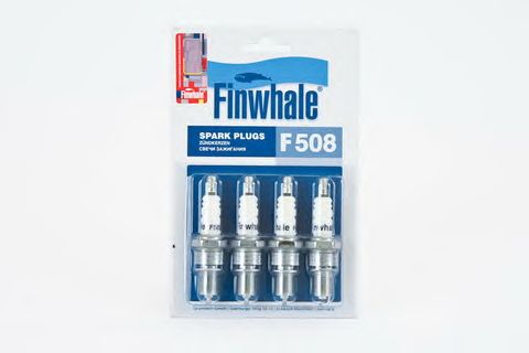 Купить запчасть FINWHALE - F508 Свеча зажигания компл. 4шт. LADA 2108-099 карб. F508