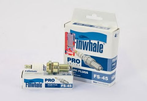 Купить запчасть FINWHALE - FS45 Свеча зажигания Sohc Nexia, Lanos, MEMZ-307, Aveo(83 л.с.) FS45