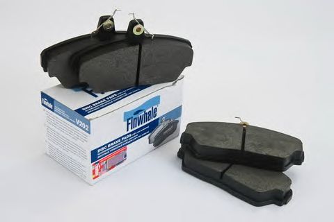 Купить запчасть FINWHALE - V202 Колодки передние ГАЗ Volga 3110/Gazelle 3302/Sobol V202