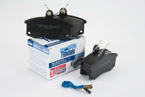 Купить запчасть FINWHALE - V210 Колодки передние с датчиком износа LADA 2110-15/Kalina/Priora/Granta V210