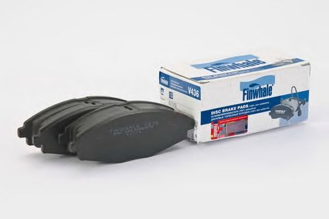 Купить запчасть FINWHALE - V436 Колодки перед. дисковые 13R Lanos, Nexia, Spark, Matiz, All Sohc V436