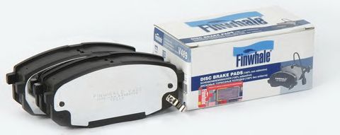 Купить запчасть FINWHALE - V489 Колодки перед. дисковые Ceed(06-/10-), Cerato(08-), I30, Carens(02-06) V489