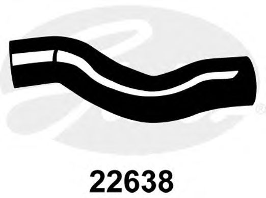 Купить запчасть GATES - 22638 Шланг радиатора 22638 (4275-22638)