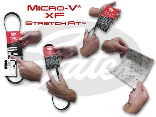 Купить запчасть Gates - 4PK922SF Ремень поликлиновый FORD Transit, FIAT Ducato, PEUGEOT Boxer 06-