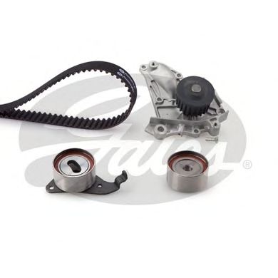 Купить запчасть GATES - KP15202XS Ремкомплект привода ГРМ  с водяным насосом PowerGrip Kit KP15202XS (7883-13018)