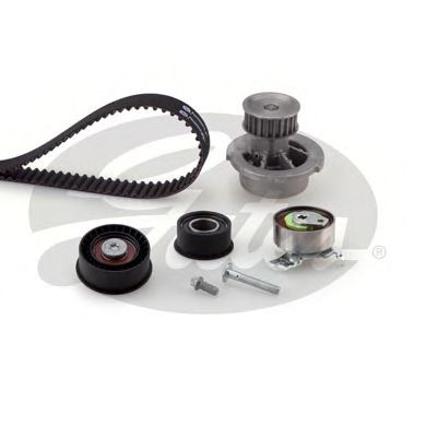 Купить запчасть GATES - KP15499XS-1 Ремкомплект привода ГРМ  с водяным насосом PowerGrip Kit KP15499XS-1 (7883-13050)