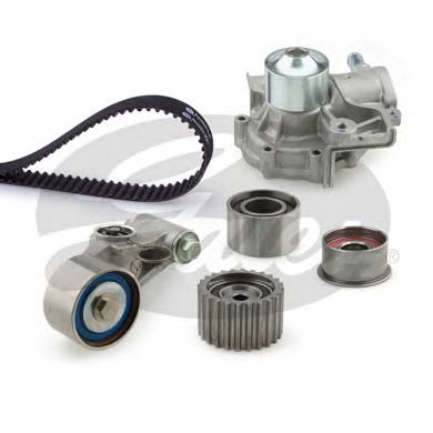 Купить запчасть GATES - KP15537XS-3 Ремкомплект привода ГРМ  с водяным насосом PowerGrip Kit KP15537XS-3 (7883-13241)