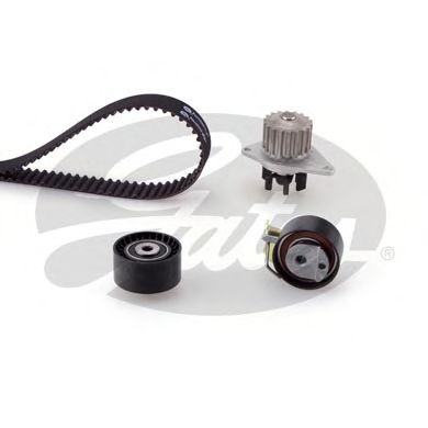 Купить запчасть GATES - KP15615XS Ремкомплект привода ГРМ  с водяным насосом PowerGrip Kit KP15615XS (7883-13077)