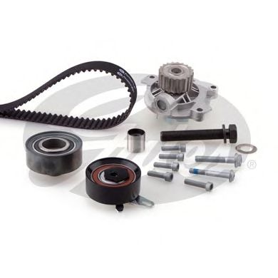 Купить запчасть GATES - KP15661XS Ремкомплект привода ГРМ  с водяным насосом PowerGrip Kit KP15661XS (7883-13139)