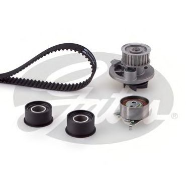 Купить запчасть GATES - KP25461XS Ремкомплект привода ГРМ  с водяным насосом PowerGrip Kit KP25461XS (7883-13087)