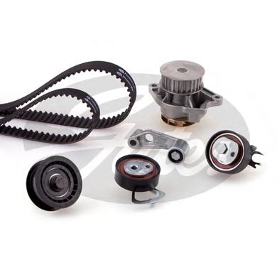 Купить запчасть GATES - KP25565XS-1 Ремкомплект привода ГРМ  с водяным насосом PowerGrip Kit KP25565XS-1 (7883-13094)