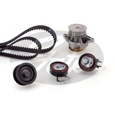 Купить запчасть GATES - KP35565XS Ремкомплект привода ГРМ  с водяным насосом PowerGrip Kit KP35565XS (7883-13127)