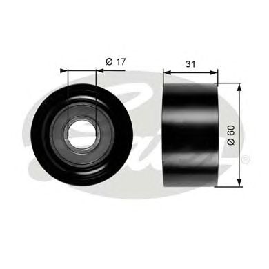 Купить запчасть GATES - T36084 Ролик T36084 (7803-21184)