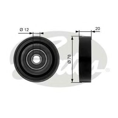 Купить запчасть Gates - T36086 Ролик натяжной навесного оборудования HYUNDAI ACCENT 10/94>