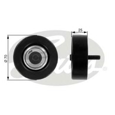 Купить запчасть GATES - T36175 Ролик T36175 (7803-21275)