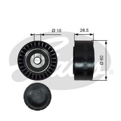 Купить запчасть GATES - T36190 Ролик T36190 (7803-21290)