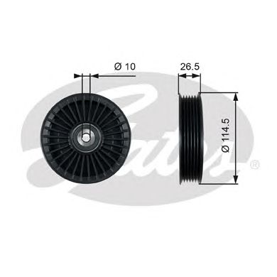Купить запчасть GATES - T36212 Ролик T36212 (7803-21312)