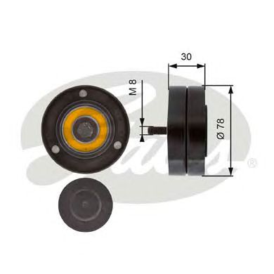 Купить запчасть GATES - T36236 Ролик T36236 (7803-21336)