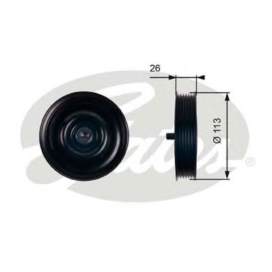 Купить запчасть GATES - T36411 Ролик T36411 (7803-21511)