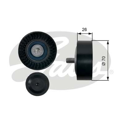 Купить запчасть GATES - T36483 Ролик T36483 (7803-21583)
