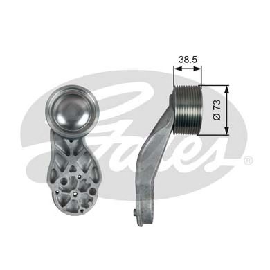 Купить запчасть GATES - T36519 Ролик обводной Extra Service ремня поликлинового T36519 (7803-25519)