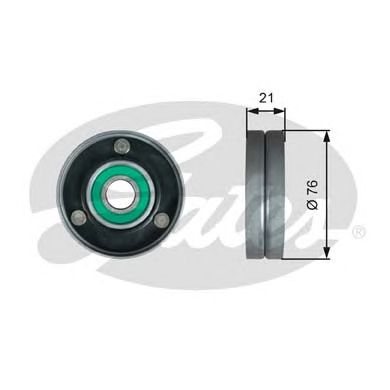 Купить запчасть Gates - T36730 Ролик обводной приводного ремня AUDI 4,2 06-