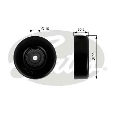 Купить запчасть GATES - T38042 Ролик поликлинового ремня T38042 (7803-21042)