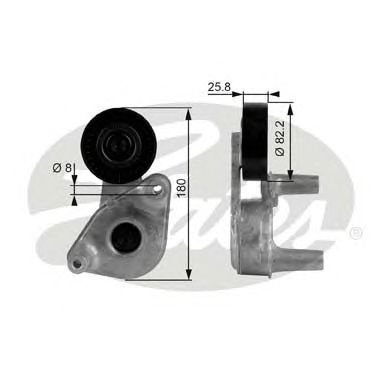 Купить запчасть GATES - T38149 Ролик T38149 (7808-21049)