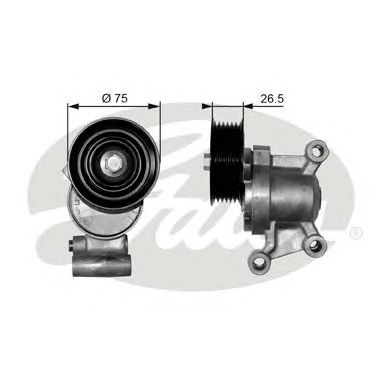 Купить запчасть GATES - T38357 Ролик T38357 (7808-21257)