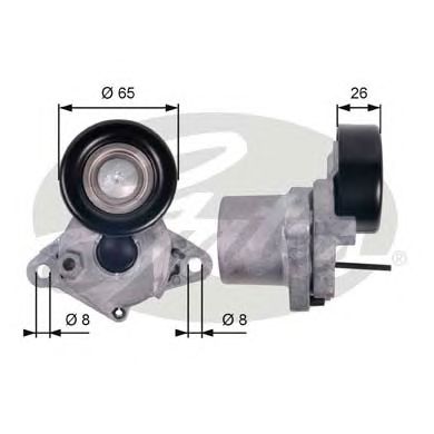 Купить запчасть GATES - T39123 Ролик T39123 (7808-21523)