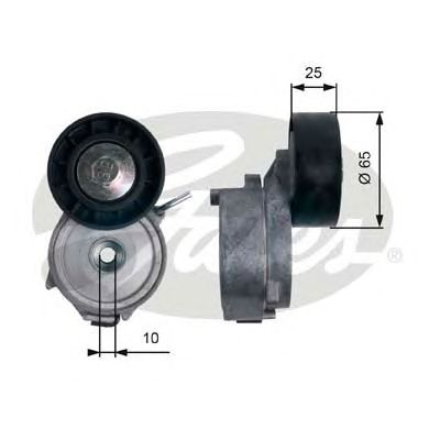 Купить запчасть GATES - T39124 Ролик T39124 (7808-21524)
