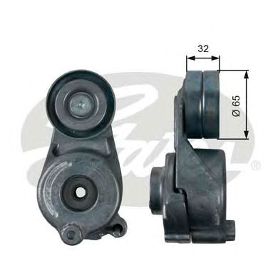 Купить запчасть GATES - T39208 Ролик T39208 (7808-21608)