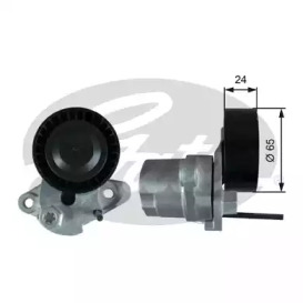 Купить запчасть GATES - T39380 Натяжитель ремня поликлинового (7808-21780) T39380