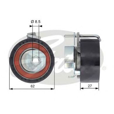 Купить запчасть GATES - T43171 Ролик T43171 (7784-21144)