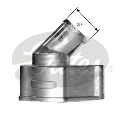 Купить запчасть Gates - TH15087G1 Термостат CHEVROLET CAPTIVA