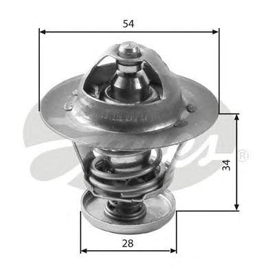 Купить запчасть Gates - TH26988G1 Термостат CITROEN JUMPER 2,2 HD 04/06>