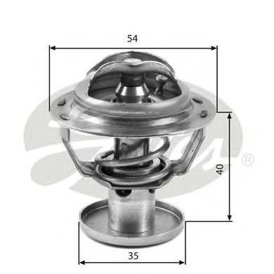 Купить запчасть Gates - TH32387G1 Термостат FORD Mondeo II (BFP),Maverick II,Mondeo I (BNP)