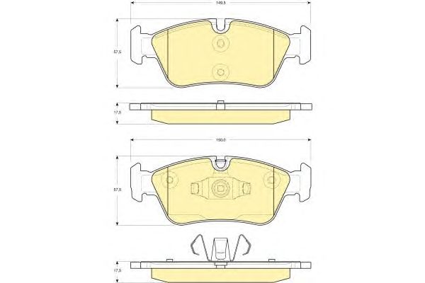 Купить запчасть GIRLING - 6116252 