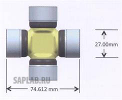 Купить запчасть GMB - GUN50 Крестовина 74.61х27.00 NI Terrano II R20, Pathfinder 2.5DT, Pathfinder 4.0i, Navara D40 2.5DT/3.0DT