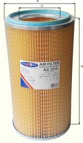 Купить запчасть GOODWILL - AG1010 Фильтр воздушный AG1010