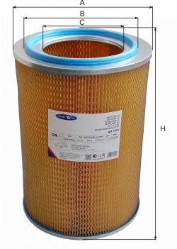 Купить запчасть GOODWILL - AG1021 Фильтр воздушный AG1021