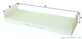 Купить запчасть GOODWILL - AG1041CF Фильтр салона AG1041CF
