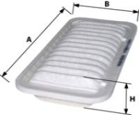 Купить запчасть GOODWILL - AG303ECO Фильтр воздушный AG303ECO