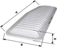 Купить запчасть GoodWill - AG304ECO Фильтр воздушный TOYOTA RAV IV