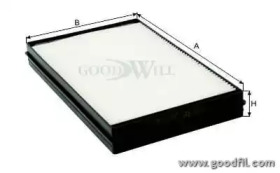 Купить запчасть GOODWILL - AG450CF Фильтр салона AG450CF