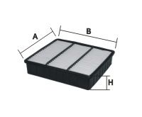 Купить запчасть GoodWill - AG524 Фильтр воздушный HCV MITSUBISHI, PROTON