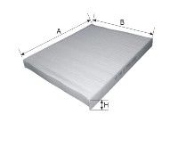 Купить запчасть GOODWILL - AG558CF Фильтр салона AG558CF
